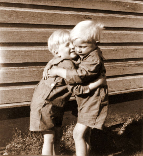 Marion and Marco, Easter 1922 Marion and Marco, Easter 1922